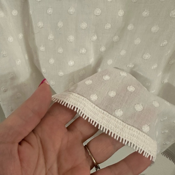 Andrew GN French Designer Swiss Dot Zip Front French Size 38 - Picture 7 of 10